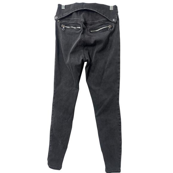 RTA Diavolin Mid-Rise Denim Skinny Jeans Washed Grey Women's Size 24 - Picture 6 of 9